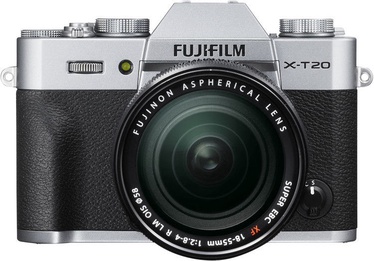 Fujifilm X-T20 XF 18-55mm f/2.8-4 R LM OIS Silver