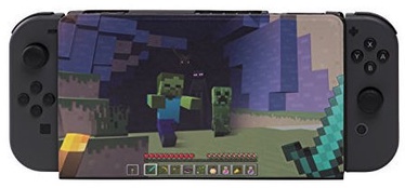 PowerA Hybrid Cover With Build-In Stand and Screen Protector Minecraft Edition