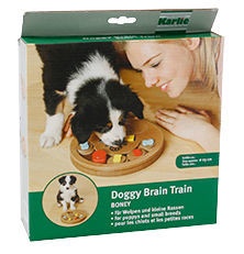 Rotaļlieta sunim Karlie Flamingo Doggy Brain Train, smilškrāsas