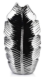 Mondex Leaf Silver Vase 28.5cm