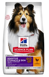 Сухой корм для собак Hill's Science Plan Sensitive Stomach & Skin, курица, 2.5 кг