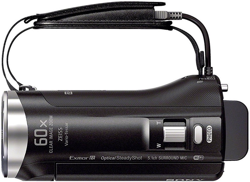 Vaizdo kamera Sony HDR-CX450, juoda, 1280 x 720