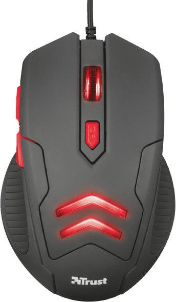 trust ziva gaming mouse with mouse pad