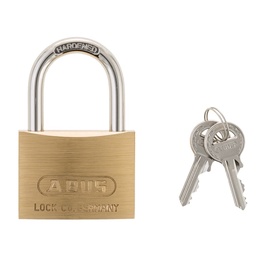 Замок Abus 60/60C, золотой, 60 мм