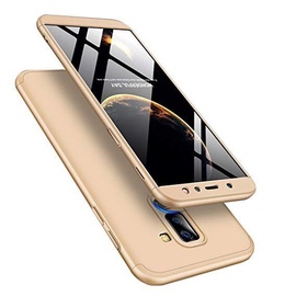 Hurtel 360 Protection Full Body Cover For Samsung Galaxy A6 Plus A605 Gold