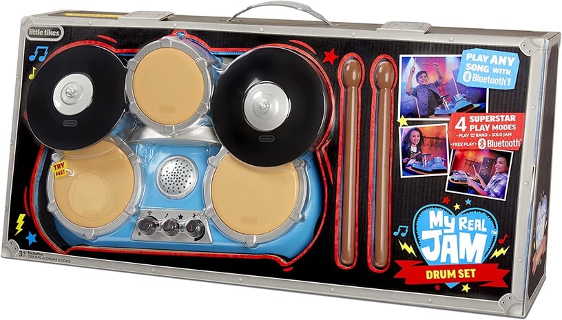 Laste trumm Little Tikes My Real Jam Drum Set