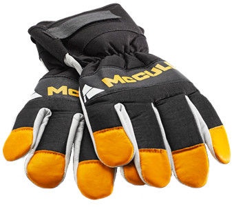 Рабочие перчатки устойчивый к порезам, перчатки McCulloch Universal, синтетическое волокно, черный/желтый, XL