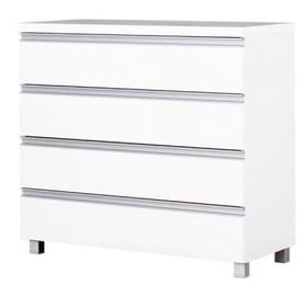 Kummut Bodzio Aga AG37, valge, 90 x 43 cm x 85 cm