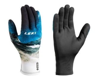 Перчатки Leki Universe GTX Infinium Universe Snow, синий/черный, 10