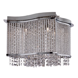 Krištolinis lubinis šviestuvas Searchlight Elise 8323-3CC, 3 x 7W G9