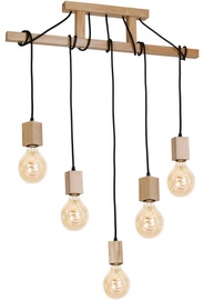 Milagro Jack MI-583 Ceiling Lamp Brown 5x40W E27