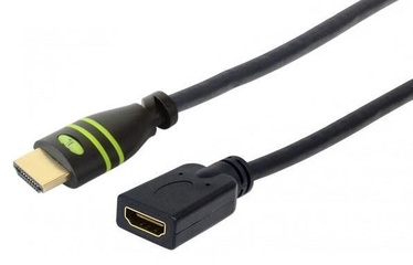 Techly HDMI Male To HDMI Female Black 1.8m