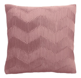 Декоративная подушка Uniglob Plisa, фиолетовый, 45 см x 45 см