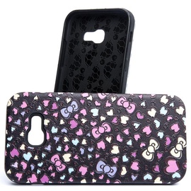 Mocco 3D Hearts Back Case For Samsung Galaxy A5 A520 Black