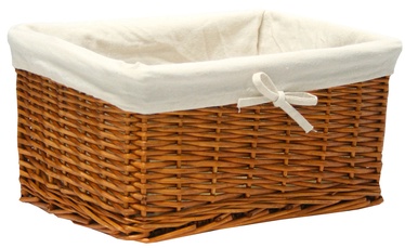 Home4you Basket Max 37x29x19cm Light Brown