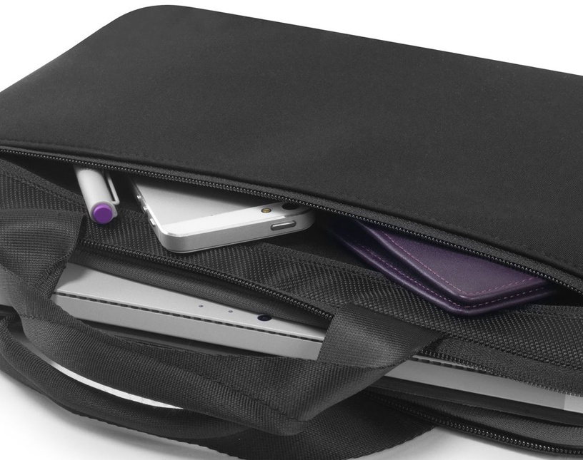 Nešiojamų kompiuterių krepšys Dicota Ultra Skin Plus Pro, juoda, 14"