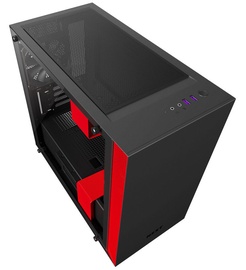 NZXT H400 Mid-Tower mATX Black/Red