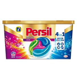 Kapsulas mazgāšanai Persil Discs Color, 22 gab.