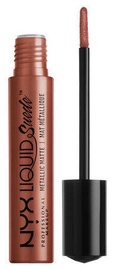 Губная помада NYX Liquid Suede Metallic Matte Mauve Mist