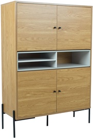 Home4you Delano Chest Of Drawers Oak/Grey