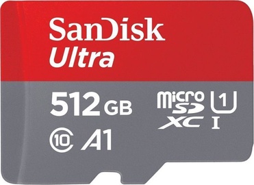 Sandisk Ultra microSDXC 512GB Class 10 + SD Adapter
