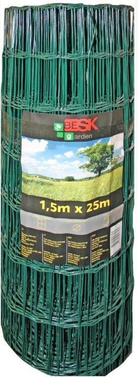 Проволочный заборчик Besk, 150 см, 25 м