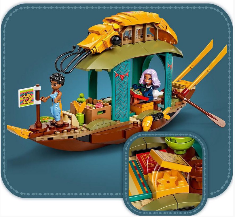 Konstruktor LEGO I Disney Princess™ Bouni paat 43185