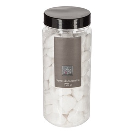 Dekoratyviniai akmenėliai, balti, 750 g