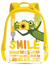 Nikon Smile Backpack For W100 Camera White/Yellow