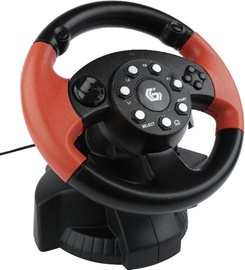 Gembird Multi-Interface Vibrating Racing Wheel STR-MV-02