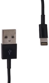Whitenergy Cable USB for iPhone5 Black 2m