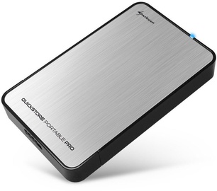 Sharkoon QuickStore Portable Pro USB 3.0 Silver