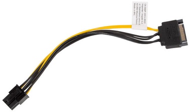 Adapter Lanberg SATA Male to PCI Express 6-Pin SATA 15 pin male, PCI Express 6-pin, 0.2 m, must