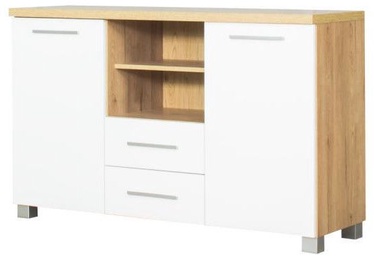 Bodzio Chest Of Drawers Panama PA12 White/Dark Sonoma Oak