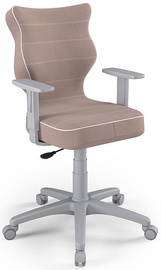 Bērnu krēsls Duo Size 6 JS08, pelēka/bēša, 400 mm x 1045 mm