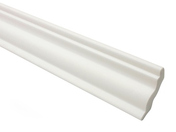 Apdailos juosta PG54, 43x43x2000 mm, balta
