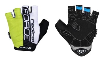 Force Radical Short Gloves Yellow/White/Black XXL