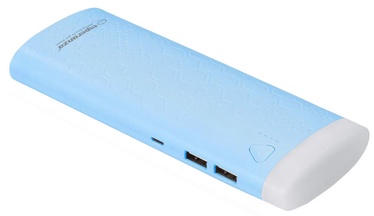 Uzlādēšanas ierīce – akumulators (Power bank) Esperanza EMP114 Fermion, 10000 mAh, zila