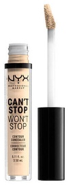 Korektors NYX Can't Stop Won't Stop Pale, 3.5 ml