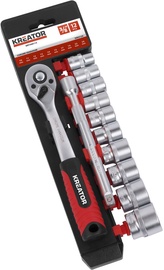 Набор инструментов Kreator KRT500113 Socket Set 3/8" 12pcs