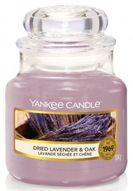 Свеча Yankee Candle Classic Small Jar 104g Dried Lavender & Oak, 30 час