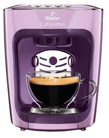 Капсульная кофемашина Tchibo Cafissimo Mini, розовый/фиолетовый