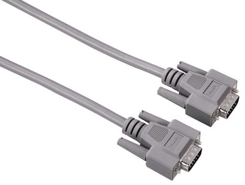 Hama kabelis VGA to VGA, pilkas 3 m