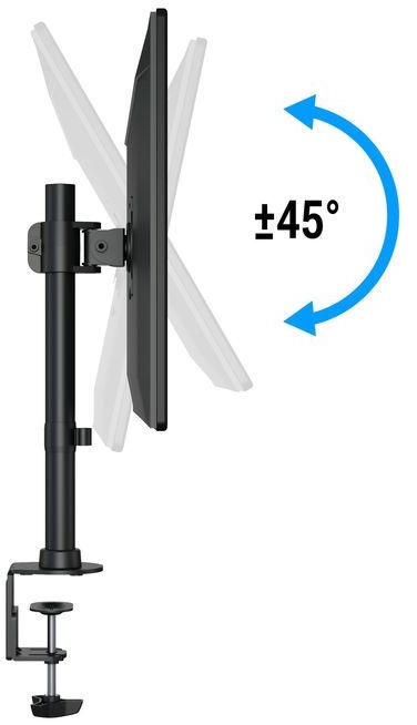 Stiprinājumi monitoriem Multibrackets Deskmount Basic Single, 15-27", 10 kg