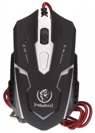 Spēļu pele Rebeltec Cobra, melna