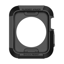 Spigen Rugged Armor Case For Apple Watch 3/2/1 42mm Black