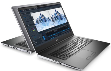 Sülearvuti Dell Mobile Precision 7760, Intel® Core™ i7-11800H, 16 GB, 512 GB, 17.3 "