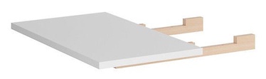 Black Red White Vario Modern Expanding Table 40x80cm White