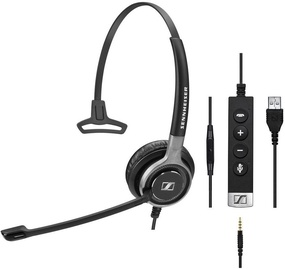 Sennheiser SC 635 USB On-Ear Headset Black