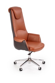 Biroja krēsls Halmar Calvano Executive, 73 x 73 x 120 - 130 cm, brūna